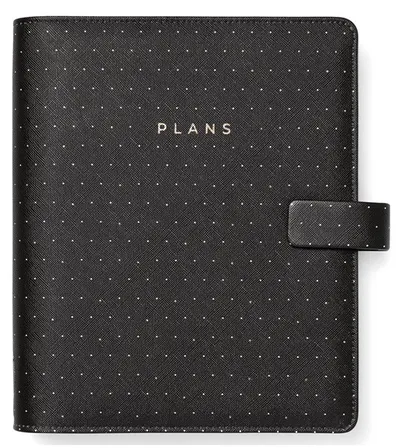 Organizator Filofax Moonlight - A5, negru