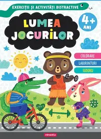 Lumea jocurilor - Exerciții și activități distractive (+4 ani) - Paperback brosat