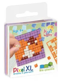 Mosaic cu pixeli Pixelhobby - Magnet pentru frigider: Porcușor de Guineea, XL