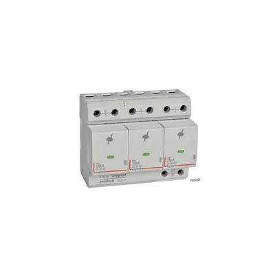 Descarcator SPD - high risk level installation - T1+T2 - limp 25 kA/pole - 3P