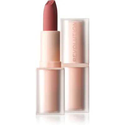 Revolution Lip Allure Soft Satin Lipstick ruj cremos cu finisaj satinat culoare Queen Pink 3.2 g