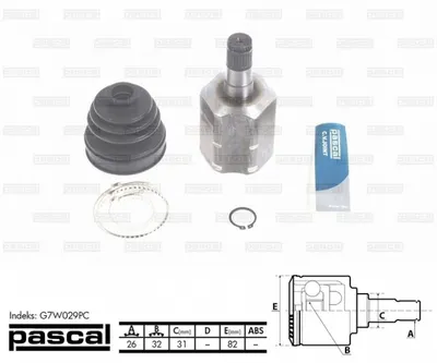 Cap Planetara Spre Cutia de Viteze (26z 32z 31mm) Audi A3; Seat Altea, Altea Xl, Leon, Toledo Iii; Skoda Octavia Ii; Vw Caddy Iii, Eos, Golf Plus, Golf V, Golf Vi, Jetta Iii, Passat, Touran 1.2 1.6 2.