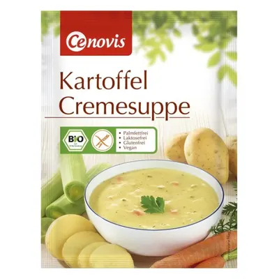 Supa Crema Bio de Cartofi, Cenovis, 48 g