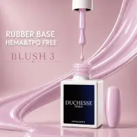 Rubber Base HEMA & TPO FREE, Nuanta BLUSH 3, 10 ml - Default Title