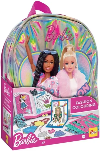 Set de desen Lisciani Barbie - Cu rucsac