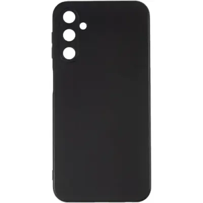 Husa Protectie Spate Lemontti LEMSSSGA25N, Silicon Soft Slim, compatibila cu Samsung Galaxy A25 5G (Negru)