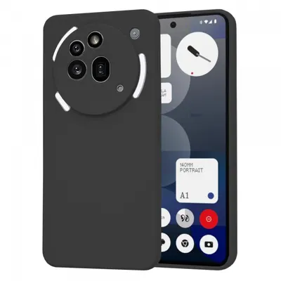Husa pentru Nothing Phone (3a) Pro, Techsuit, SoftFlex, Neagra