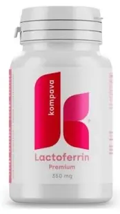 Lactoferrin Premium, 60 capsule, Kompava