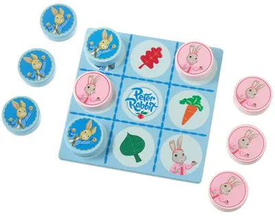 Joc din lemn Orange Tree Toys - Șah de mare, Peter Iepurașul