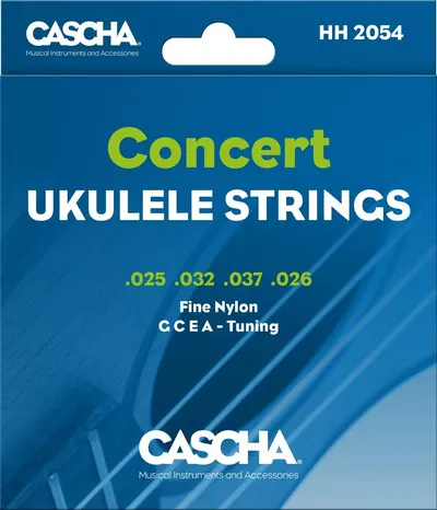 Corzi pentru ukulele concert Cascha - HH 2054, transparente