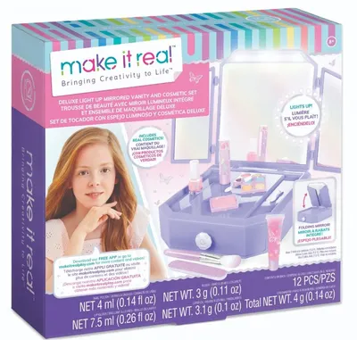 Set joc Make It Real - Coltar cosmetic cu oglinda