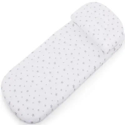 Saltea pentru cărucior Chipolino - Stele, gri