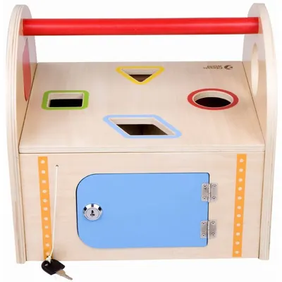 Jucarie din lemn Classic World - Sorter, cufar