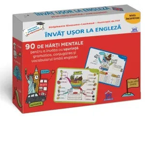 Invat usor la engleza (90 harti mentale)