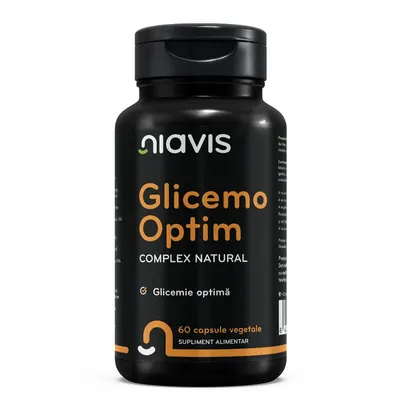 Glicemo Optim Complex Natural 60cps, Niavis