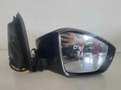 Oglinda dreapta cu rabatare electrica culoare albastru - lf5a 5E1857508N Skoda Octavia 3 facelift (2017-2019)