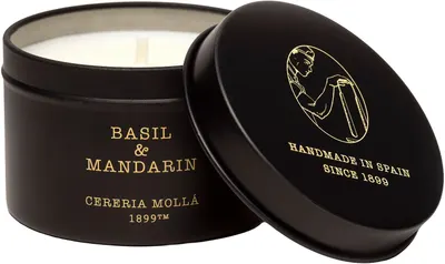 Lumânare parfumată Cereria Molla - Basil &amp; Mandarin, 90 g