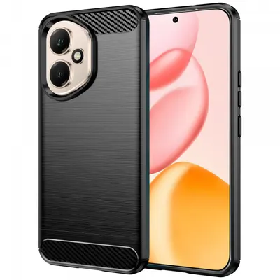 Husa pentru Honor 400, Techsuit, Carbon, Neagra