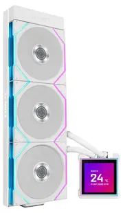 Cooler lichid Lian Li - HydroShift II LCD-S 360 TL, 3x 120 mm, alb