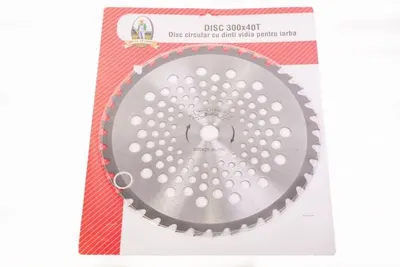 Disc motocoasa Micul Fermier, 40T Vidia Ø300mm