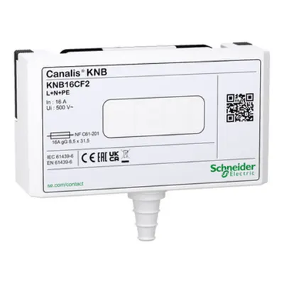 Canalis - Cofret Derivatie Siguranta Nf - 8,5X31,5 - 16 A - L + N + Pe