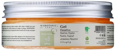 Biobotanic Care Befine Gel de fixare și definire a părului, 200 ml