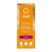 Henna Blond Mediu Vopsea de par Khadi, 100gr