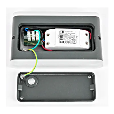 Naos LED Medium Up/Down 13W 650lm 3000K ECG IP54 antracit