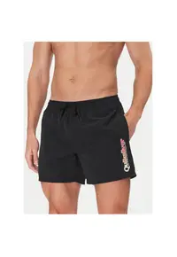 Pantaloni scurti de baie barbati EQYJV04141 - Poliester - Negru - Negru