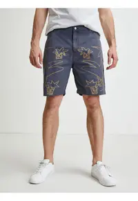 Pantaloni scurti cu fermoar