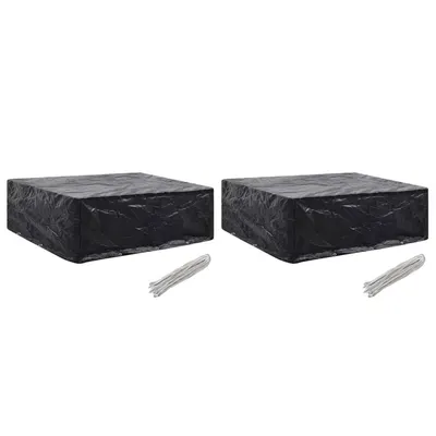 Gossi huse mobilier gradina, 2 buc., 8 ocheti, 250 x 210 x 90 cm
