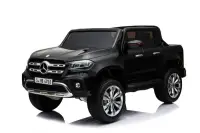 Masinuta electrica pentru copii, Mercedes X-Class 4x4 180W 12V 14Ah PREMIUM Negru