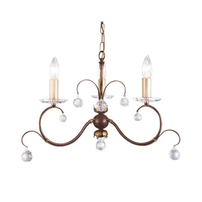 Corp de iluminat suspendat, lustra Lunetta 3 Light Chandelier