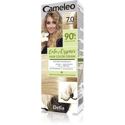 Vopsea de par Cameleo Color Essence 7.0 Blond, 75g, Delia Cosmetics
