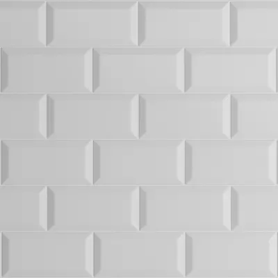 Faianta King Metro White 10 x 20 cm mata