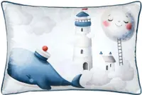 Pernă decorativă STOF - Moby, 40 x 60 cm, Blue