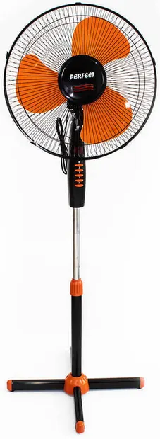 Ventilator Perfect - FM-3235, 3 viteze, 41 cm, negru
