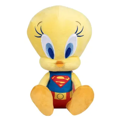 Jucarie de plus, Play By Play, Tweety Superman Looney Tunes, 26 cm