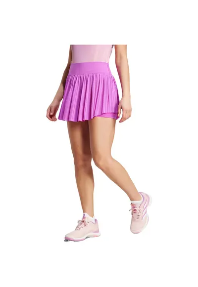 Fusta femei Pleated Aeroready Skirt Pro Pink - Mov - Mov