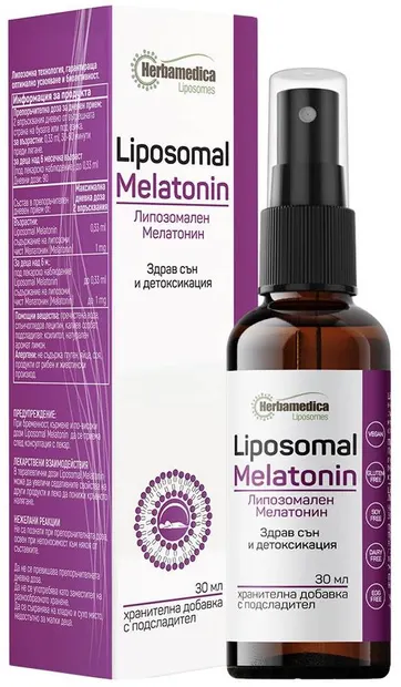 Liposomal Melatonin Spray, 30 ml, Herbamedica