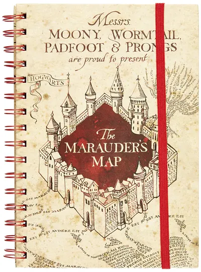 Carnet Pyramid Movies: Harry Potter - The Marauders Map