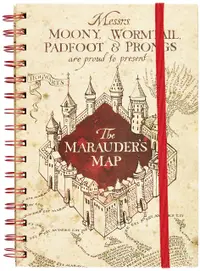 Carnet Pyramid Movies: Harry Potter - The Marauders Map