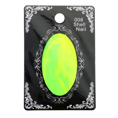 Autocolante decorative pentru unghii, Shell Nail, #008, verde Engros