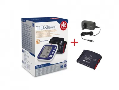 Tensiometru digital pentru brat Mxi Rapid manseta de schimb pentru tensiometre brat, masura XL (38-55cm) si adaptor