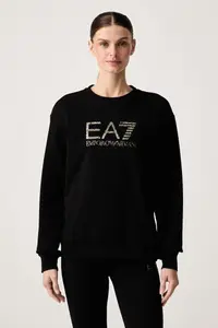 EA7 Emporio Armani hanorac pentru femei cu bumbac