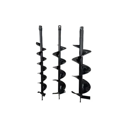 Set 3 burghie de pamant pentru motoburghiu, 100/150/200 x 800 mm – BROMAN BRM02505
