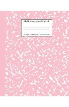 Marble Composition Notebook College Ruled: Pink Marble Notebooks, School Supplies, Notebooks for School