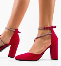 Pantofi dama Chuks Fuchsia