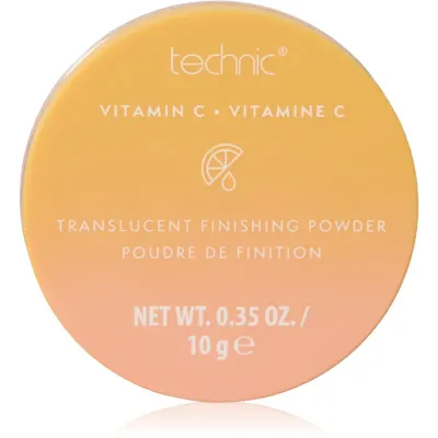 Technic Cosmetics Vitamin C stralucire, pulbere vrac pentru o nota de catifea pentru piele 10 g