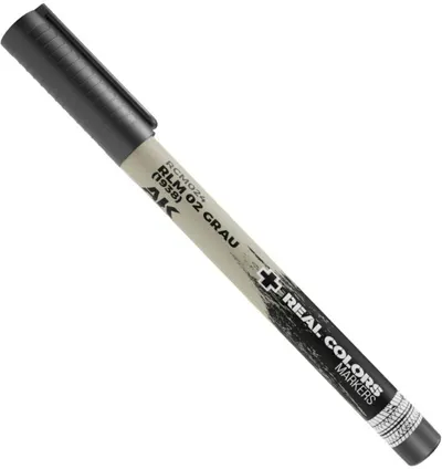 Marker cu vopsea acrilica AK Interactive - RLM GRAU (RCM024)
